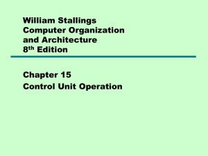 15_Control_Unit - Electrical and Computer Engineering