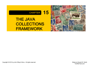 Chapter 15: Java Collections Framework