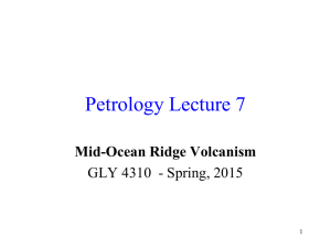 Petrology Lecture 7