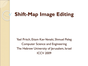 Shift-Map Image Editing