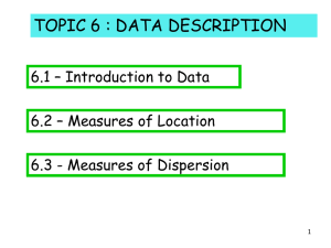 Data Description