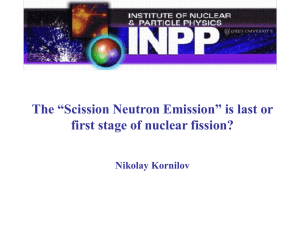 235U Prompt Fission Neutron Spectra - Conflict of the - CEA-Irfu