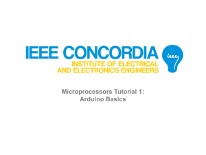 Arduino1 - IEEE Concordia