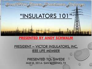 Insulators 101 - Andy Schwaim