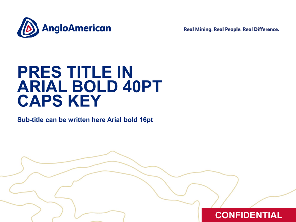 Anglo American Powerpoint Template