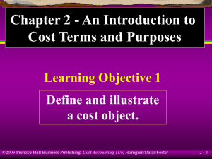 Cost Concepts(2)
