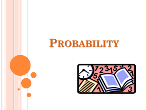 Probability PowerPoint notes