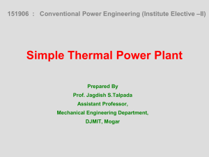Simple Thermal Power Plant_151906_Conventional Power