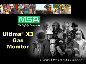 Ultima X3 Gas Monitor