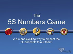 5s Game - UKnowledgeShare