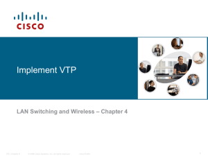 Configure Inter-VLAN Routing