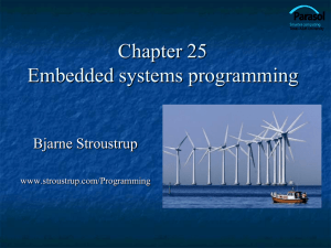 Embedded Systems Programming - Bjarne Stroustrup`s Homepage