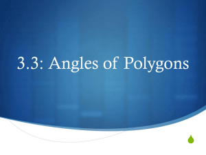 3.3: Angles of Polygons - Eastern Local School District