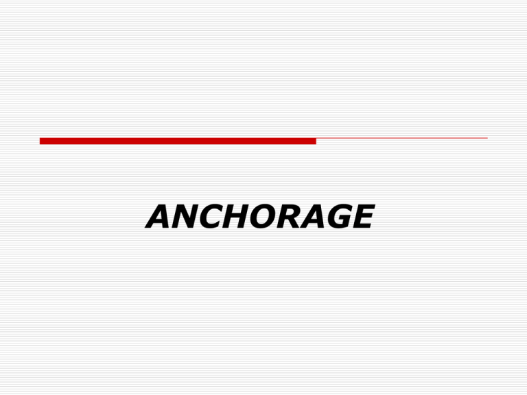 anchorage