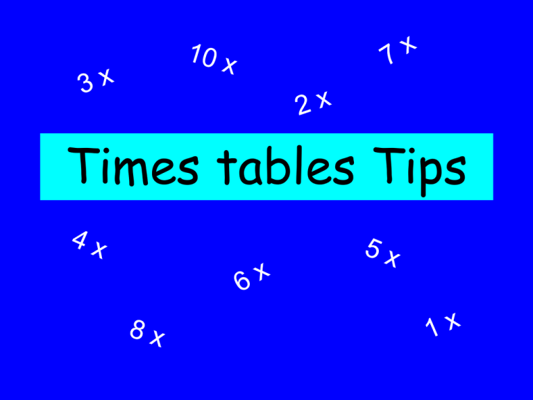 times-tables-tips