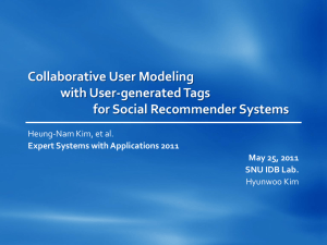 Collaborative User Modeling with User