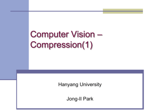 Image Compression - Hanyang University