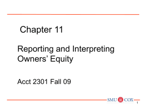 Chapter 10 Reporting and Interpreting Bonds
