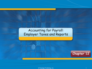 Describe and calculate payroll taxes imposed on the