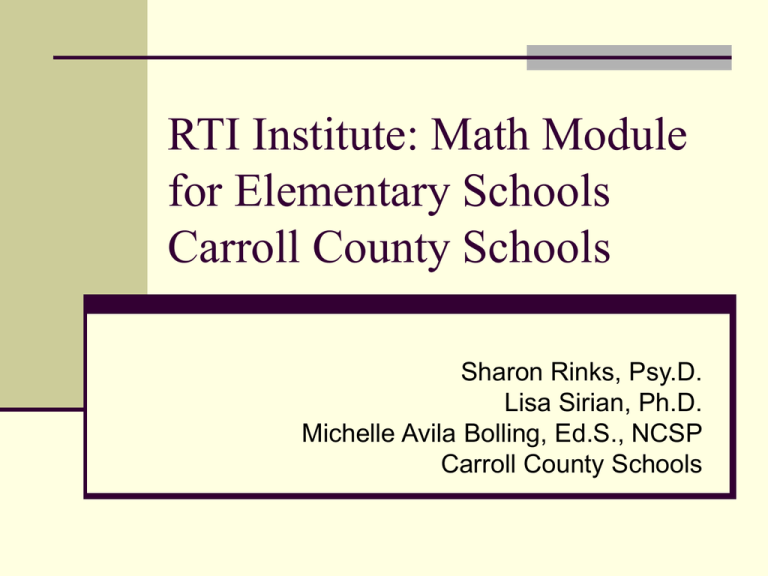 File Carroll County Schools