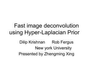 Fast image deconvolution using Hyper