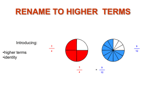 Rename To Higher Terms 4