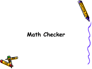 File - Math Checker