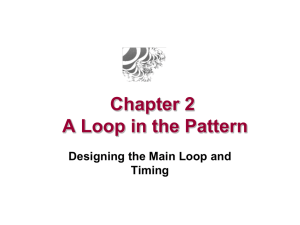 Chapter 2: A Loop In The Pattern - Programming 16-bit