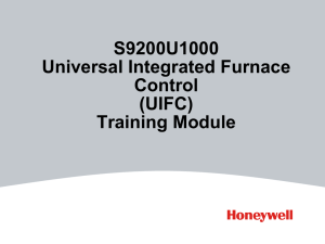 S9200U Universal Integrated Furnace Control What is