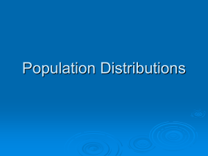 4a Population Distributions