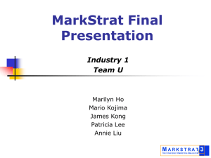 MarkStrat Presentation Annie