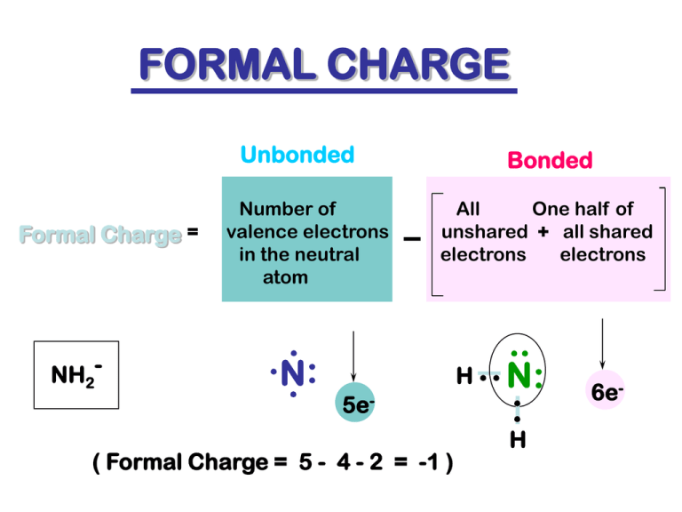 how to calculate formal charge lewis structure