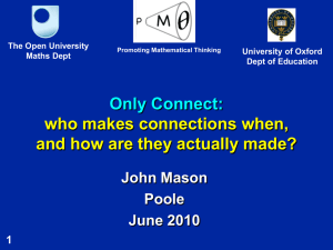 Only Connect - The Open University