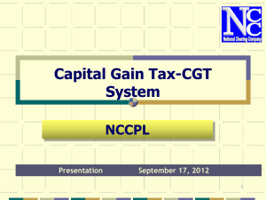 CGT System Reports