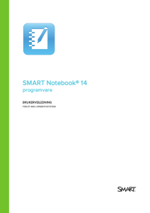 SMART Notebook 14 user`s guide for Mac OS X operating system