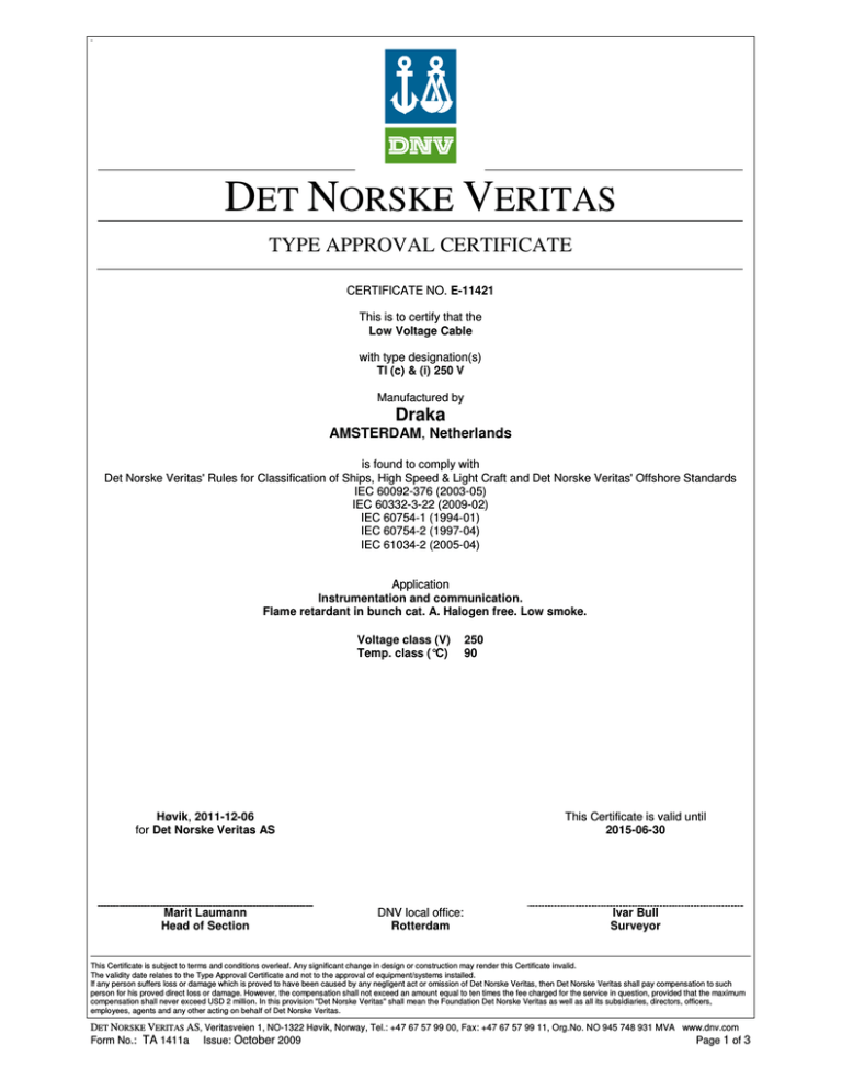 dnv-certificate