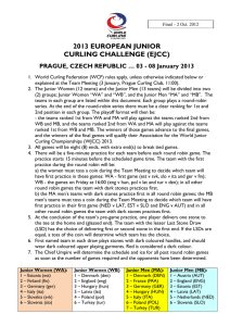 2013 european junior curling challenge (ejcc)