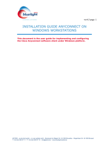 installation guide anyconnect on windows