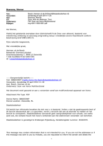 Bijlage 4A Emailbevestiging SBB Houtribtocht Fase 2 Lelystad