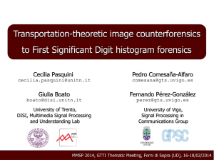 Transportation-theoretic image counterforensics to