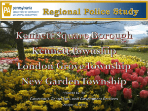 PowerPoint - Borough of Kennett Square