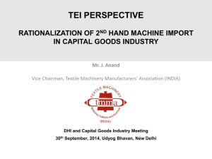 - TMMA. Textile Machinery Manufacturers` Association