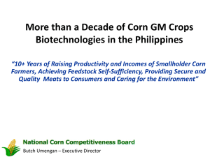 Introducing: The National Corn Competitiveness Board (NCCB)