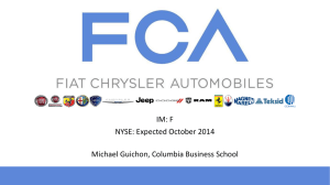 Fiat Chrysler Automobiles N.V.