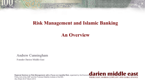 Risk Management and Islamic Banking