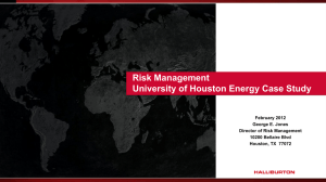 Title, 32pt Arial Bold - University of Houston