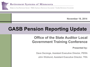 State Auditor`s Training Conference