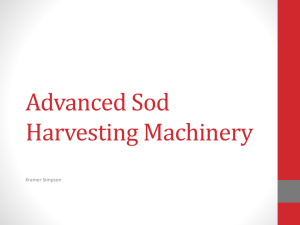 Advanced Sod Harvesting Machinery