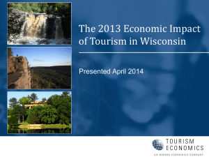 released economic impact figures - Department of Tourism