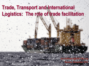 Trade, Transport and International Logistics